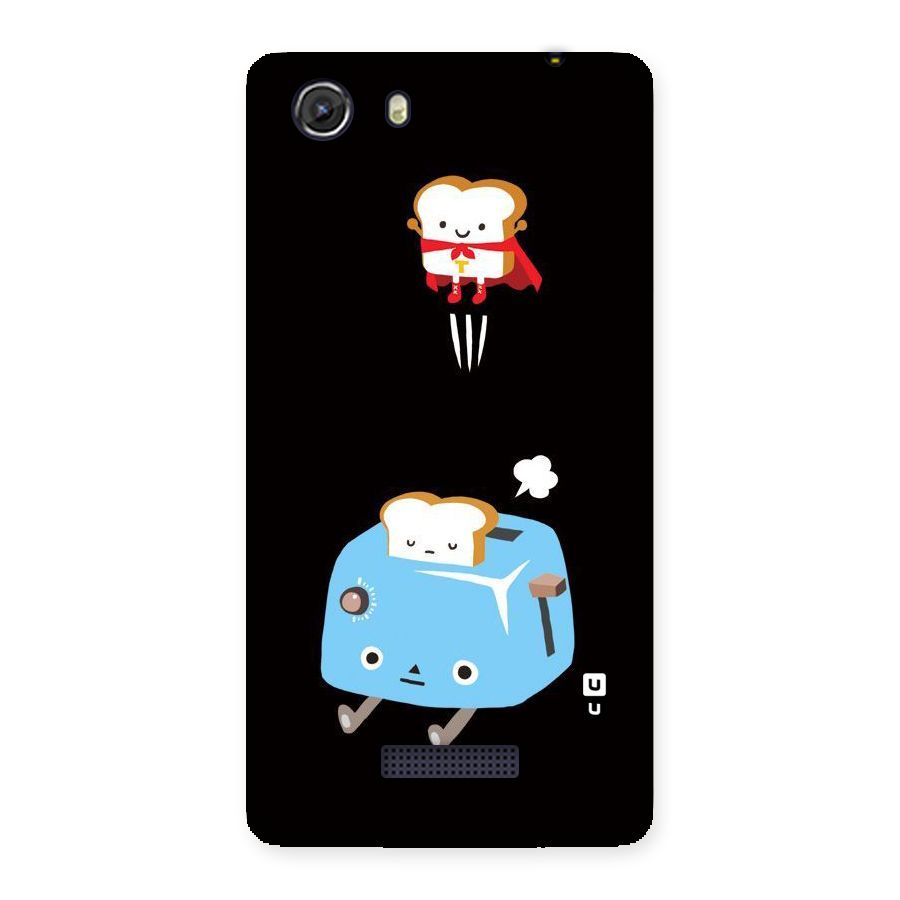 Bread Toast Back Case for Micromax Unite 3