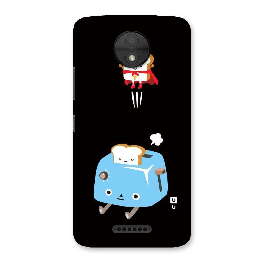 Bread Toast Back Case for Moto C