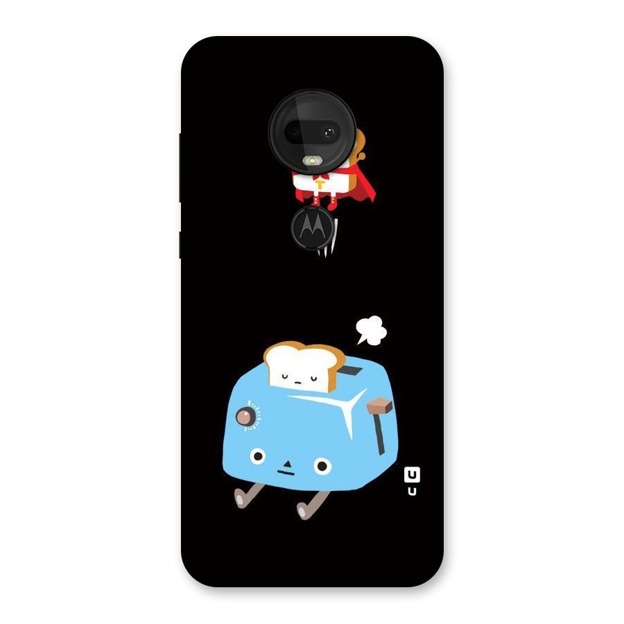 Bread Toast Back Case for Moto G7