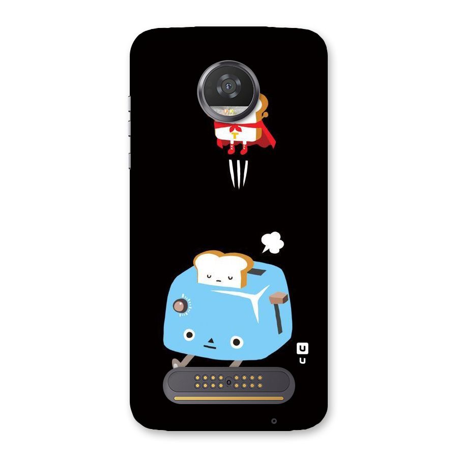 Bread Toast Back Case for Moto Z2 Play