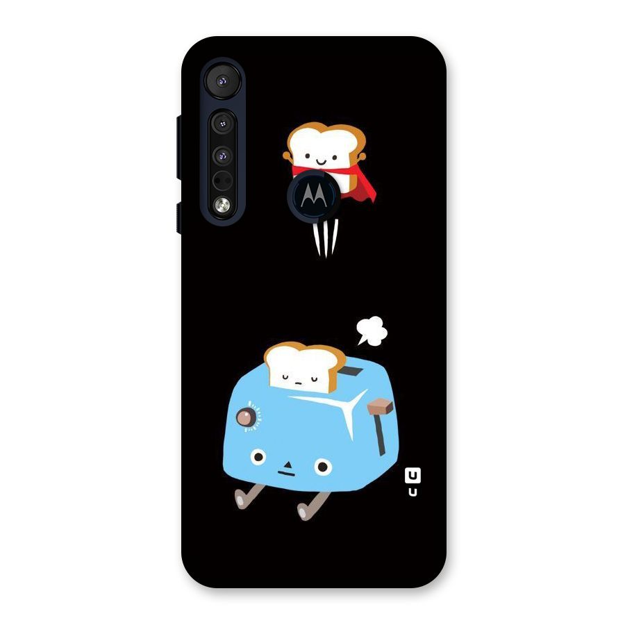 Bread Toast Back Case for Motorola One Macro