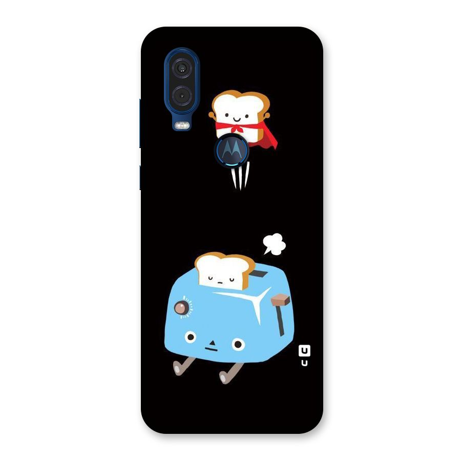 Bread Toast Back Case for Motorola One Vision