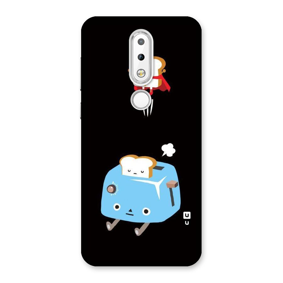 Bread Toast Back Case for Nokia 6.1 Plus