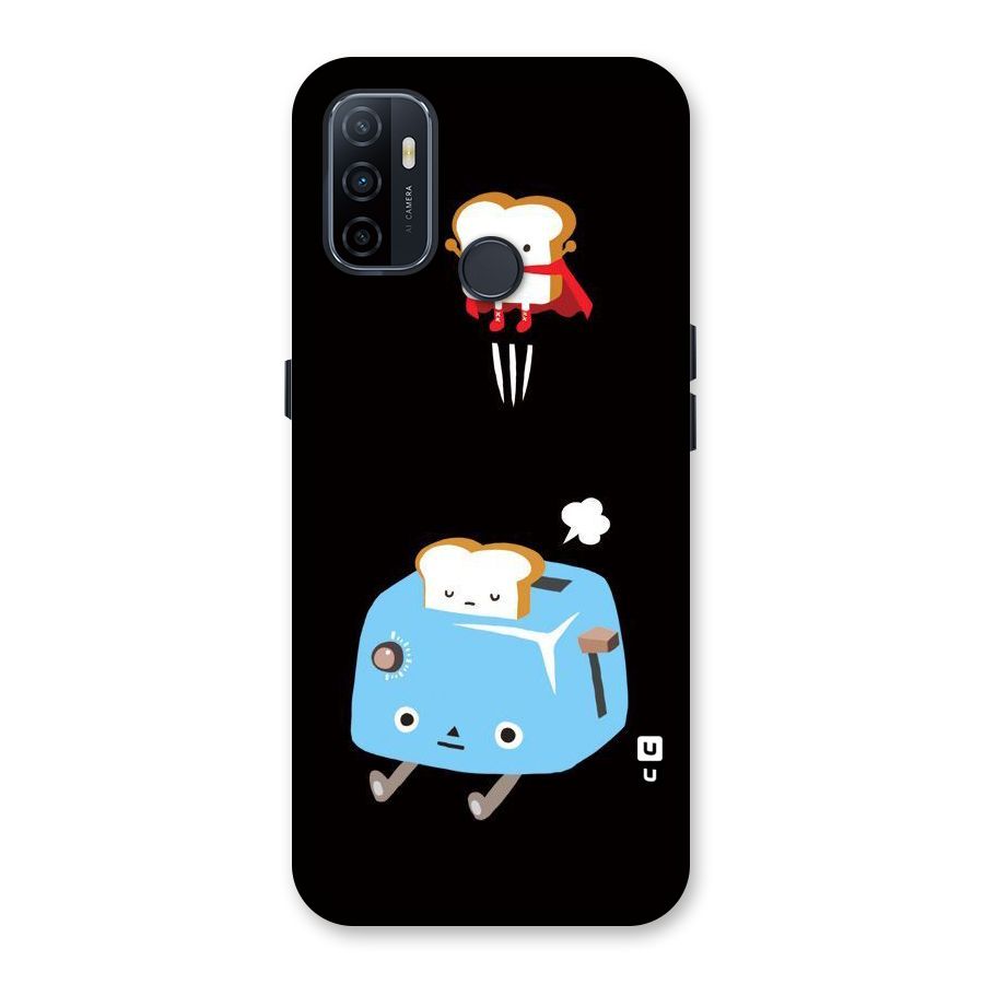 Bread Toast Back Case for Oppo A32