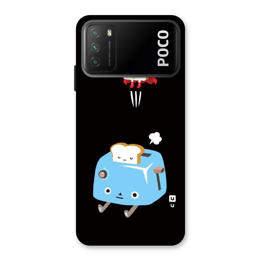 Bread Toast Back Case for Poco M3