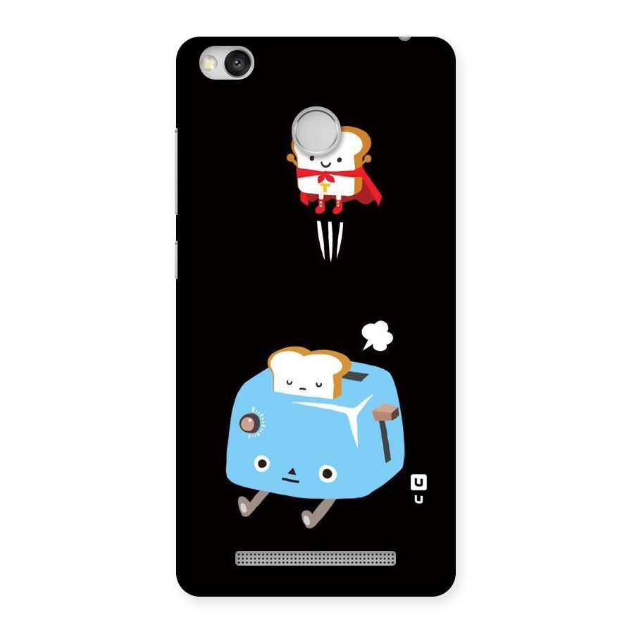 Bread Toast Back Case for Redmi 3S Prime