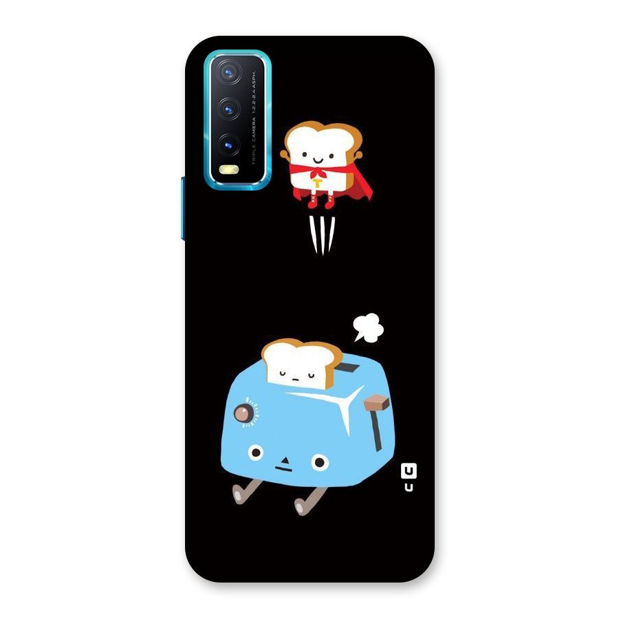 Bread Toast Back Case for Vivo Y20G