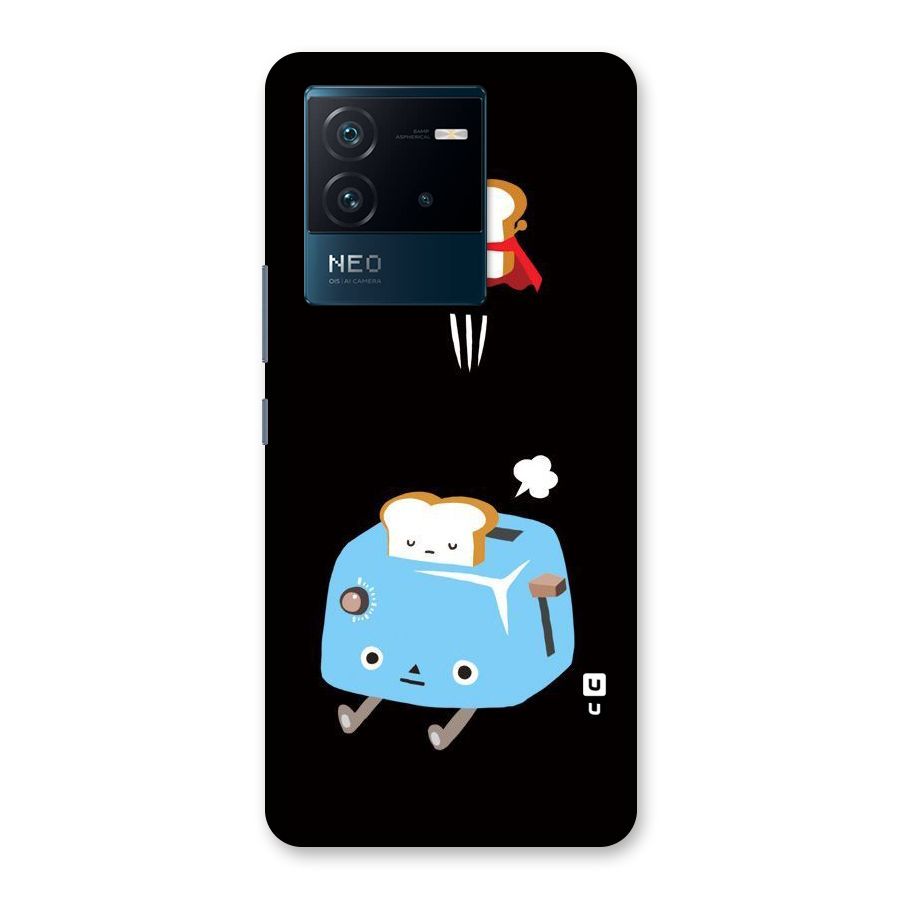 Bread Toast Back Case for Vivo iQOO Neo 6 5G
