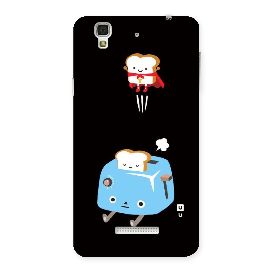 Bread Toast Back Case for YU Yureka Plus