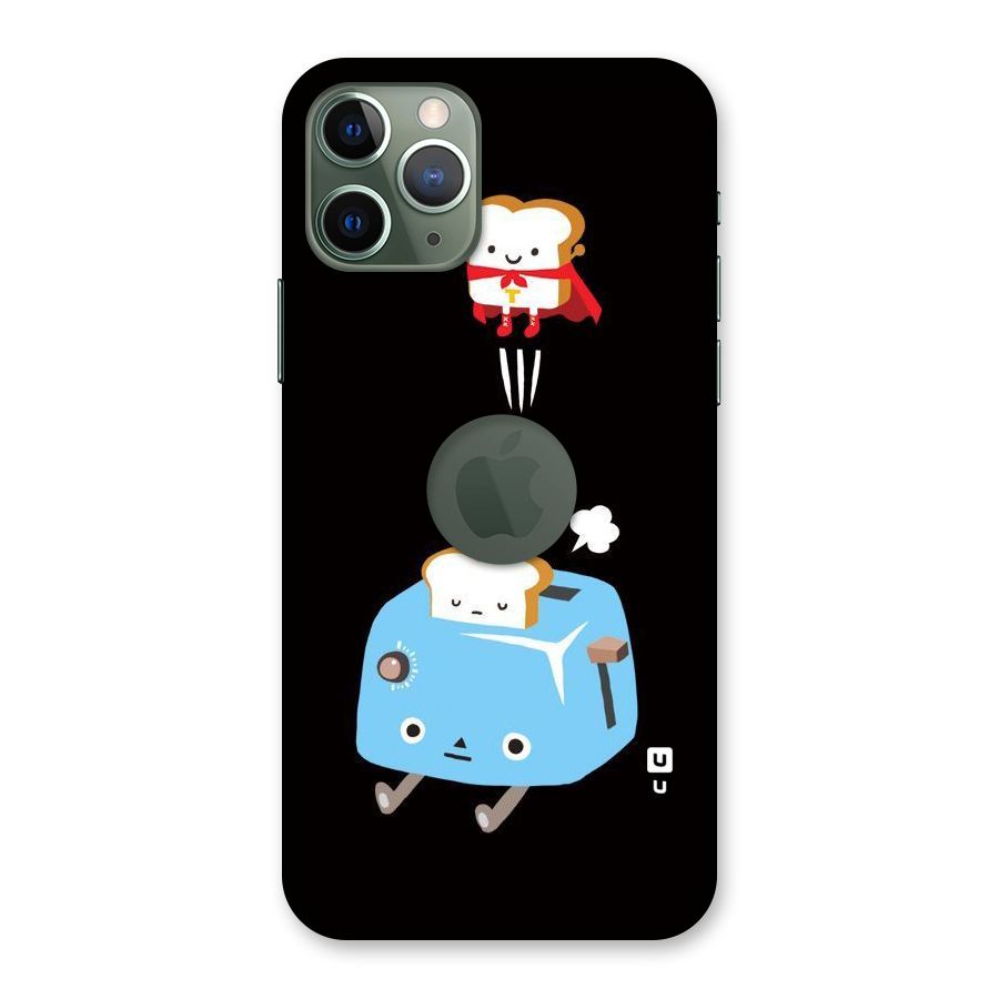 Bread Toast Back Case for iPhone 11 Pro Logo  Cut