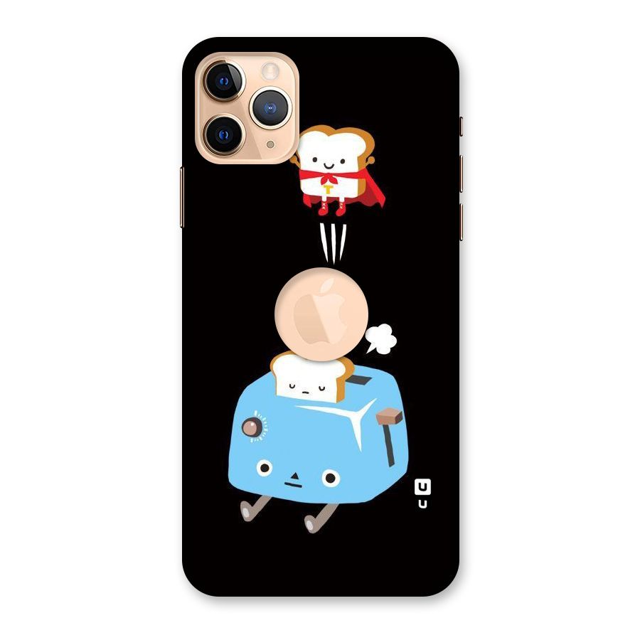 Bread Toast Back Case for iPhone 11 Pro Max Logo Cut