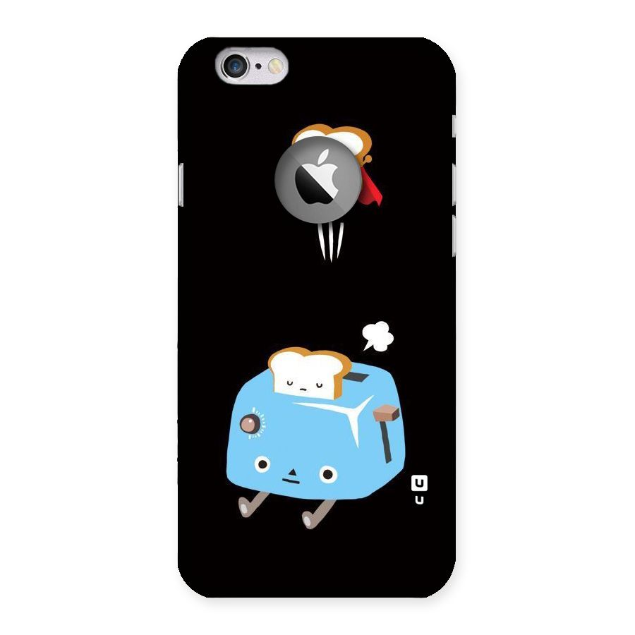 Bread Toast Back Case for iPhone 6 Logo Cut