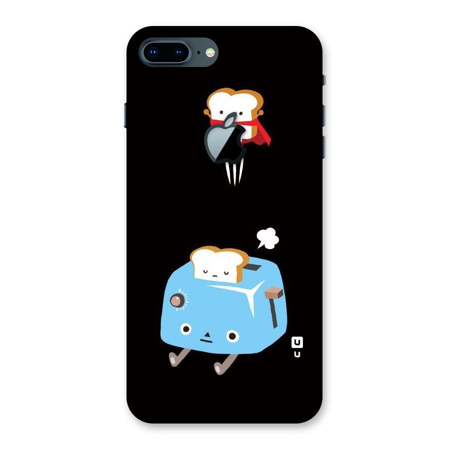 Bread Toast Back Case for iPhone 7 Plus Apple Cut