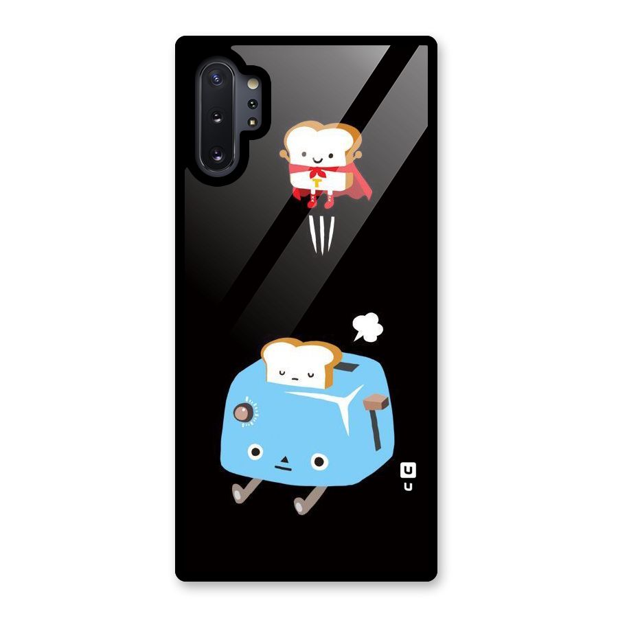 Bread Toast Glass Back Case for Galaxy Note 10 Plus