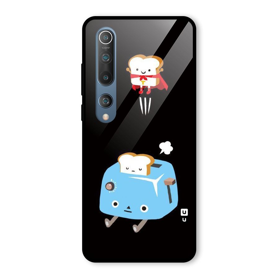 Bread Toast Glass Back Case for Mi 10