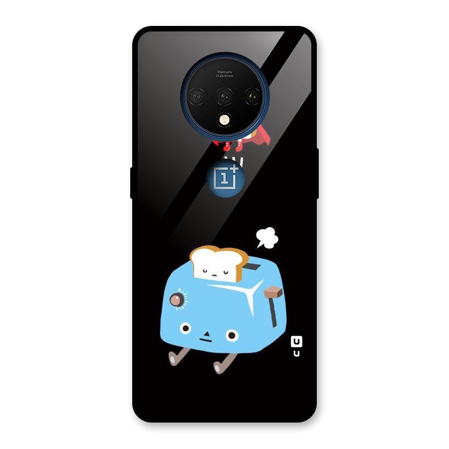 Bread Toast Glass Back Case for OnePlus 7T