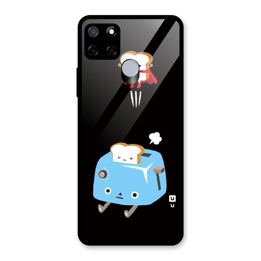 Bread Toast Glass Back Case for Realme C15