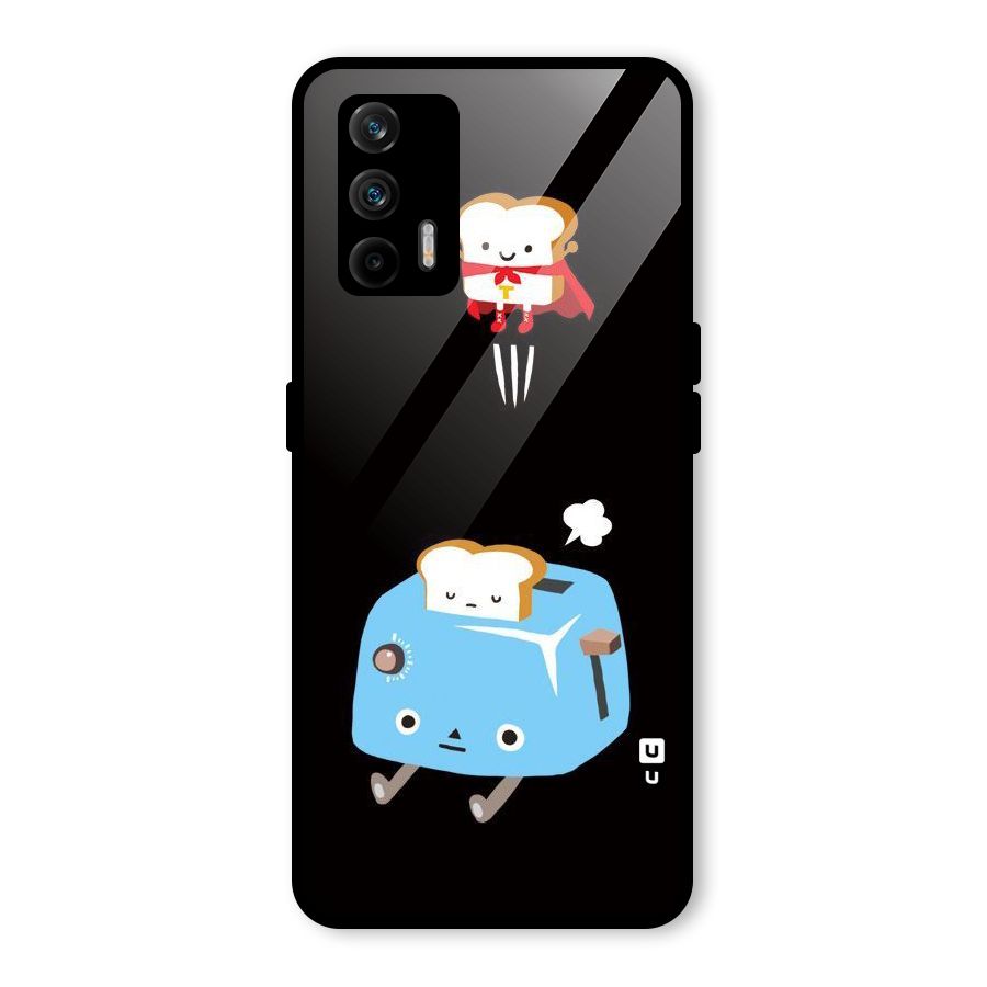 Bread Toast Glass Back Case for Realme GT 5G