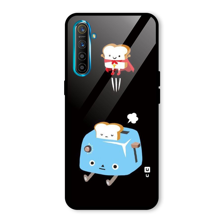 Bread Toast Glass Back Case for Realme X2