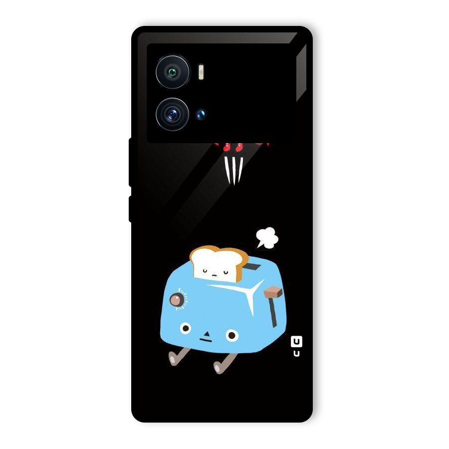 Bread Toast Glass Back Case for Vivo iQOO 9 Pro