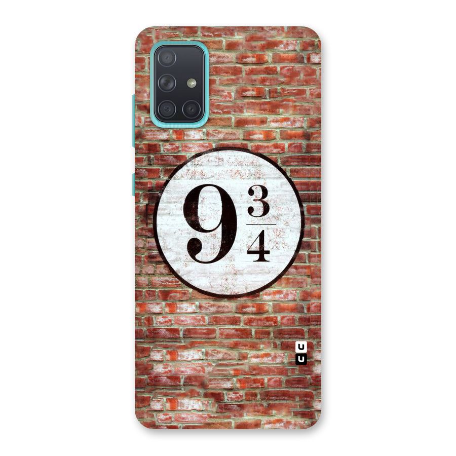 Brick Bang Back Case for Galaxy A71