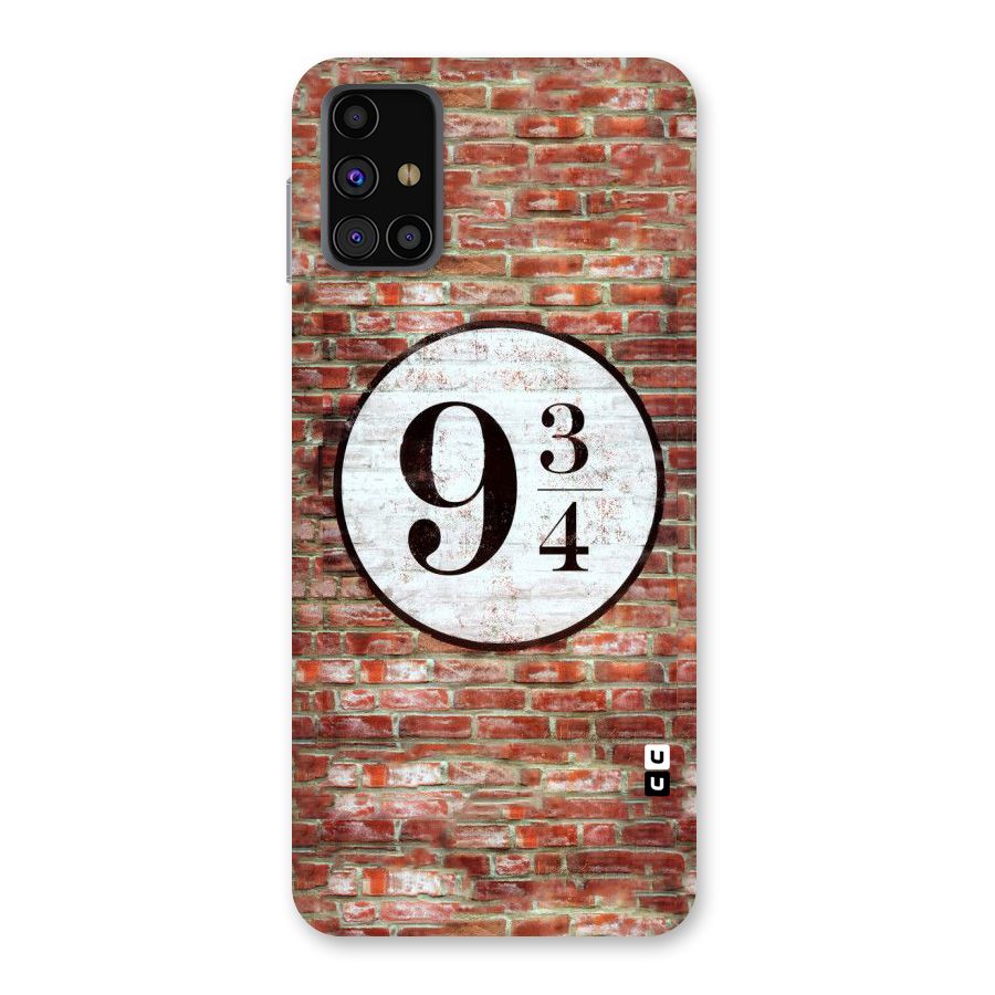 Brick Bang Back Case for Galaxy M31s