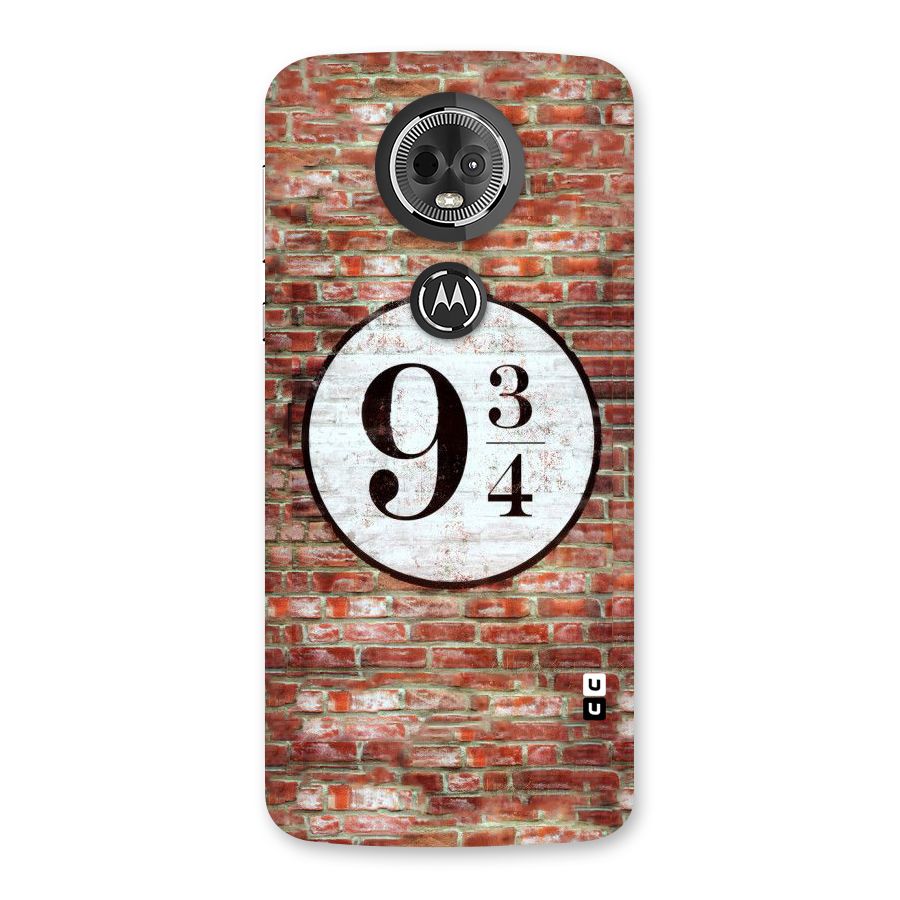 Brick Bang Back Case for Moto E5 Plus