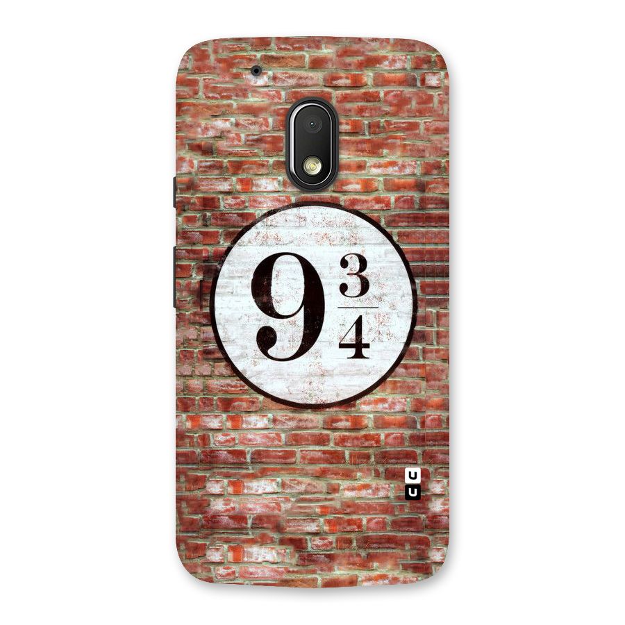 Brick Bang Back Case for Moto G4 Play