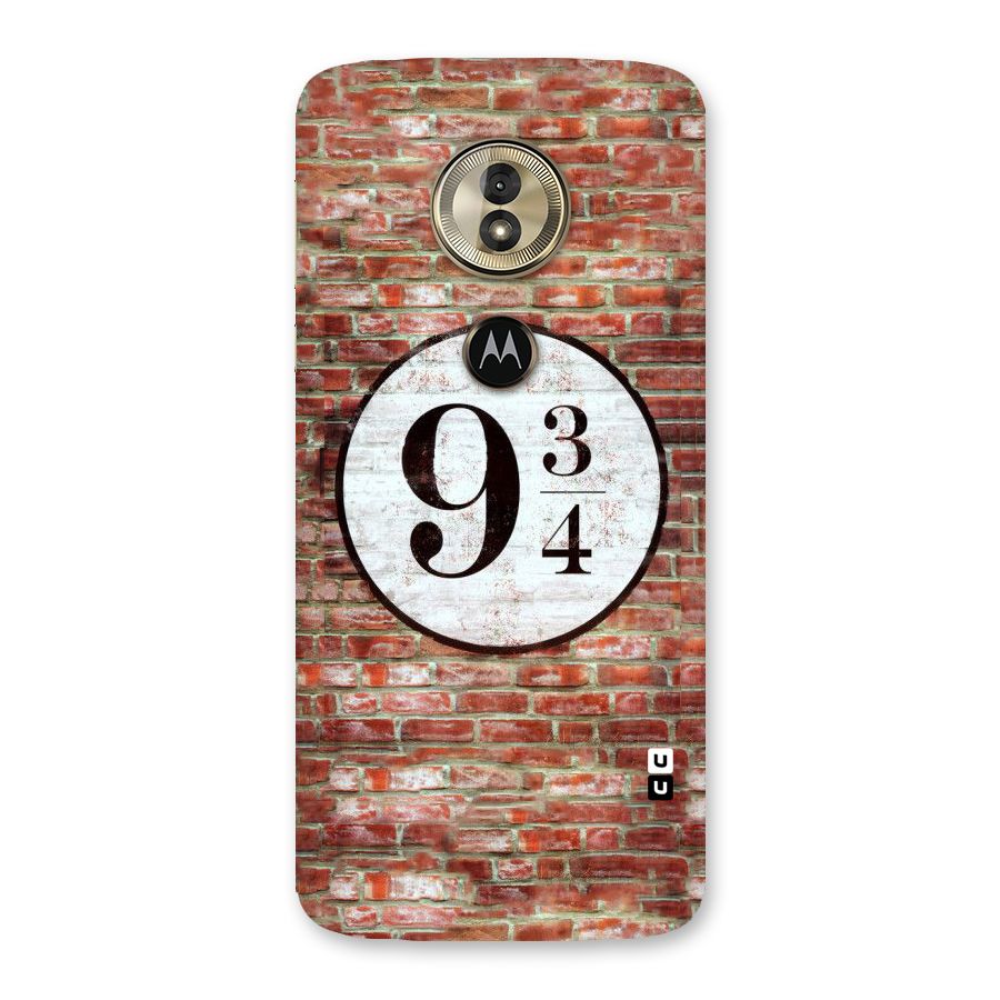 Brick Bang Back Case for Moto G6 Play