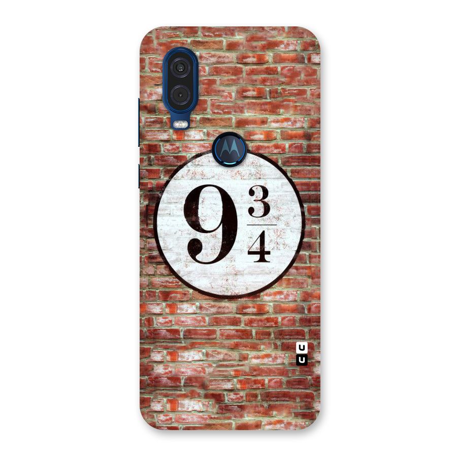 Brick Bang Back Case for Motorola One Vision