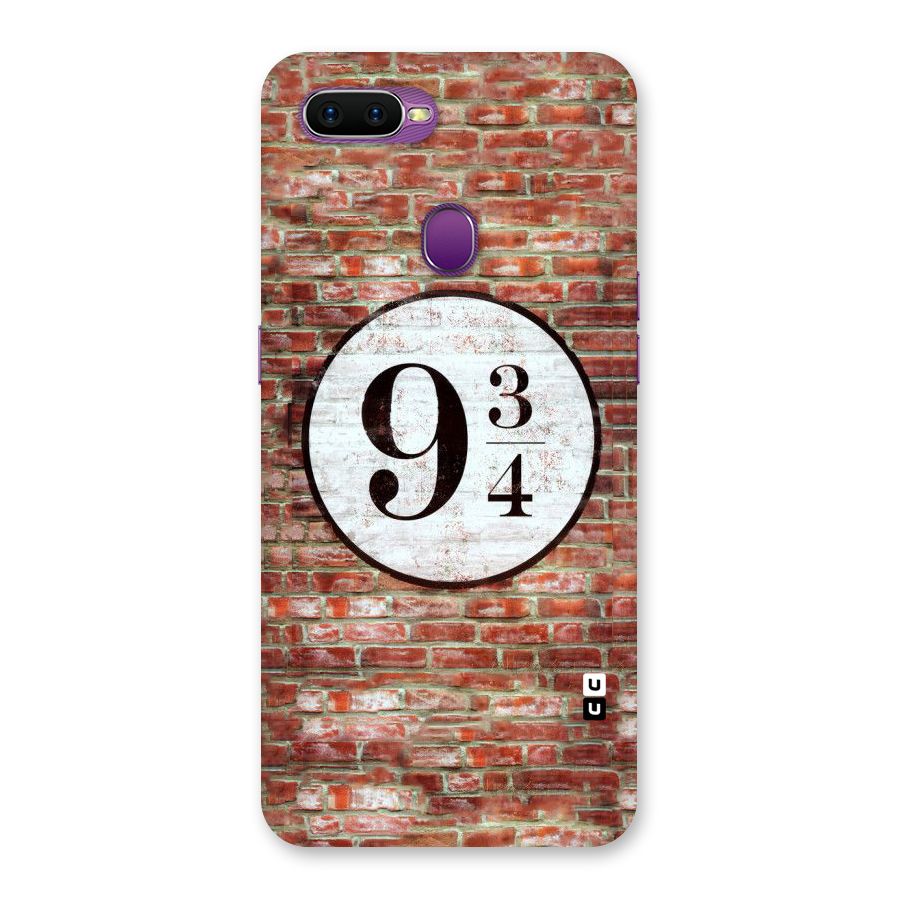 Brick Bang Back Case for Oppo F9