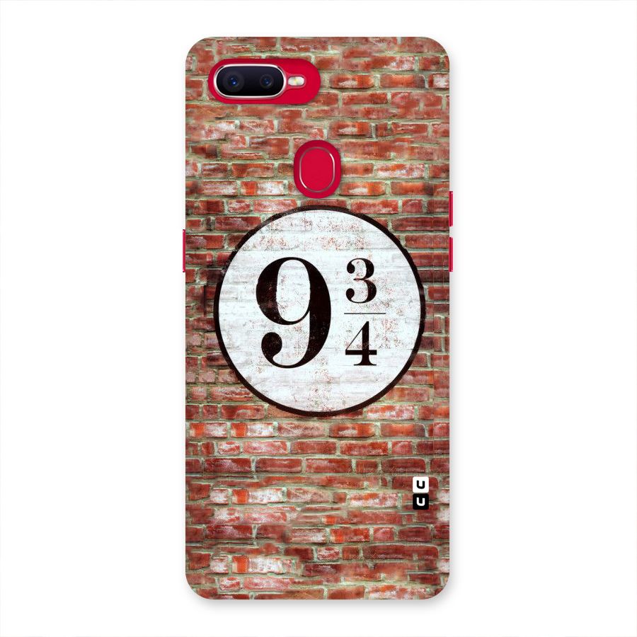 Brick Bang Back Case for Oppo F9 Pro