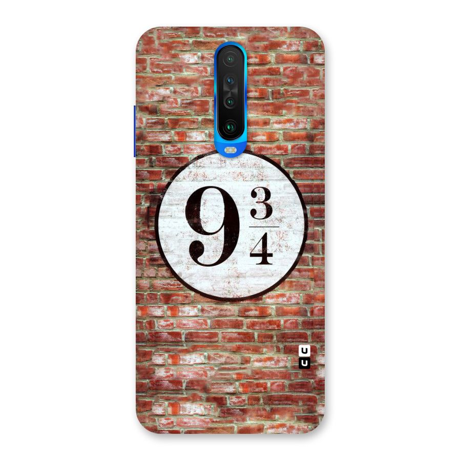 Brick Bang Back Case for Poco X2