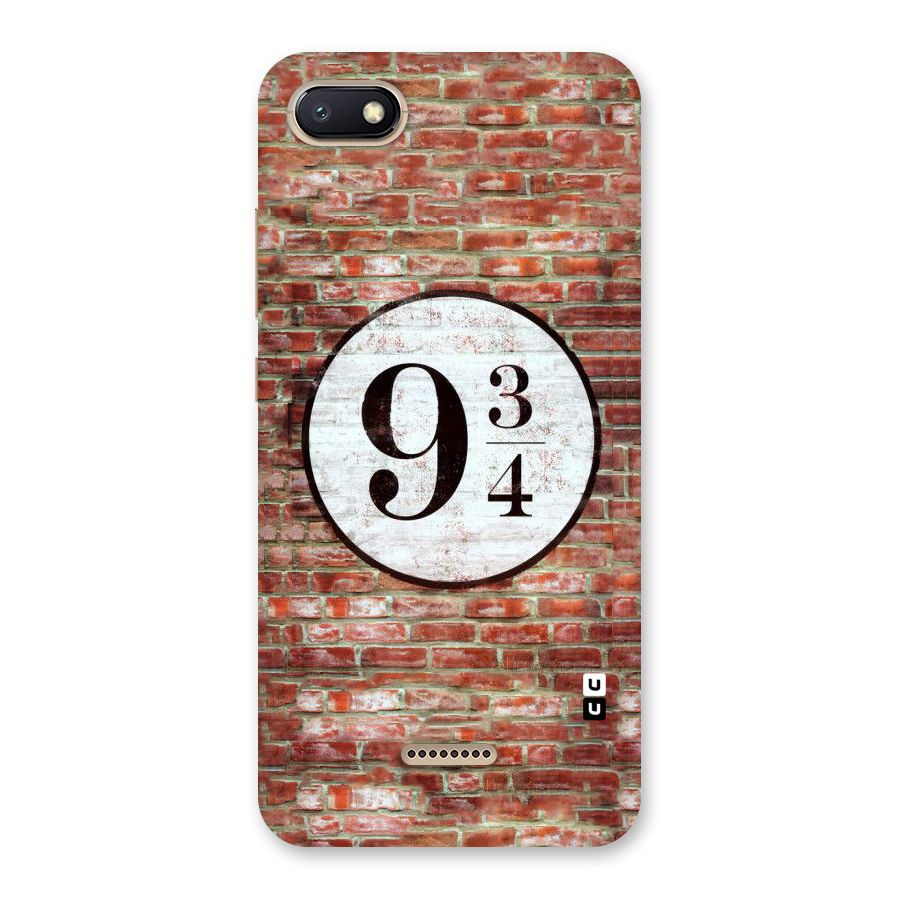 Brick Bang Back Case for Redmi 6A