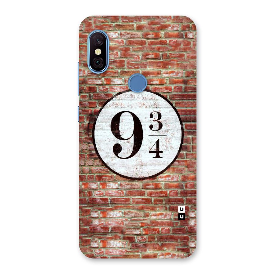 Brick Bang Back Case for Redmi Note 6 Pro