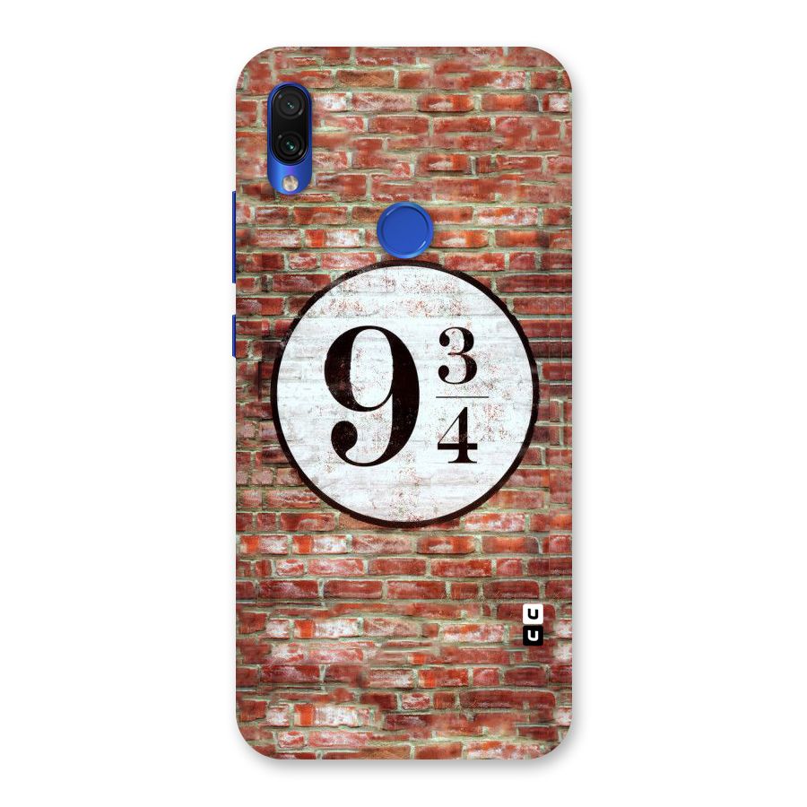 Brick Bang Back Case for Redmi Note 7S