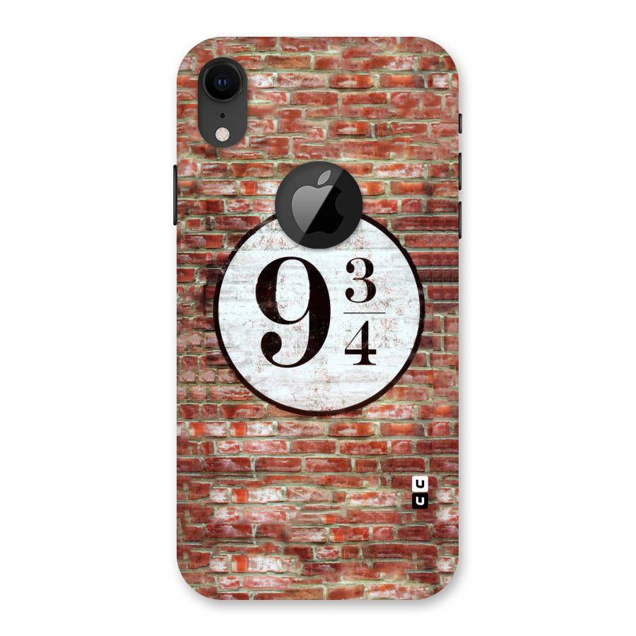 Brick Bang Back Case for iPhone XR Logo Cut