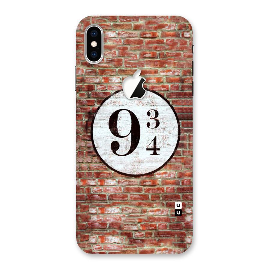 Brick Bang Back Case for iPhone XS Max Apple Cut