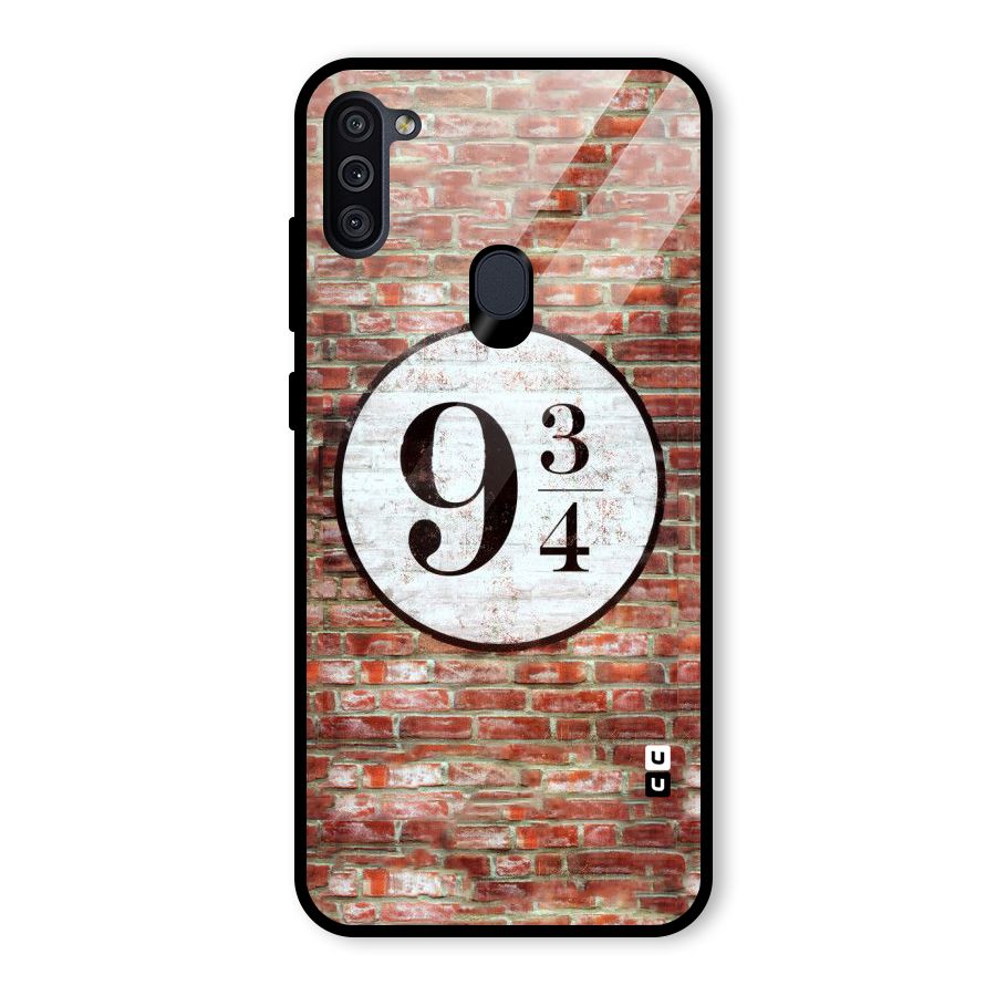 Brick Bang Glass Back Case for Galaxy M11