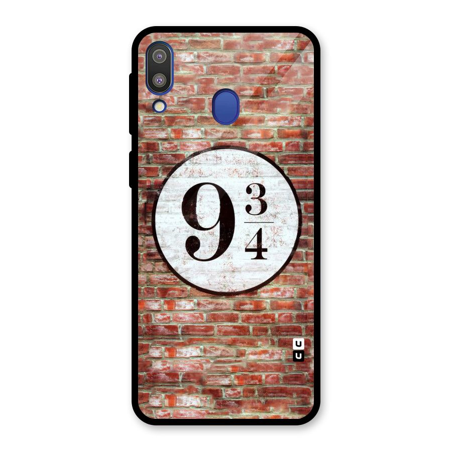 Brick Bang Glass Back Case for Galaxy M20