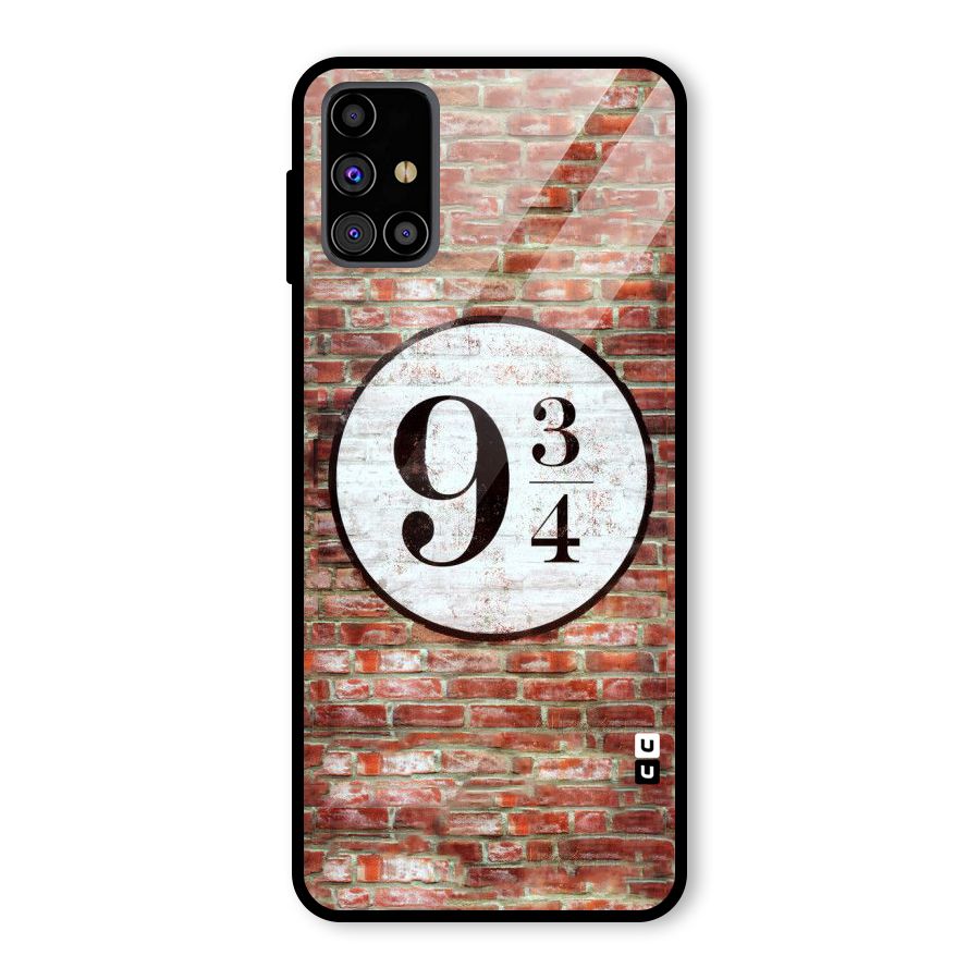 Brick Bang Glass Back Case for Galaxy M31s