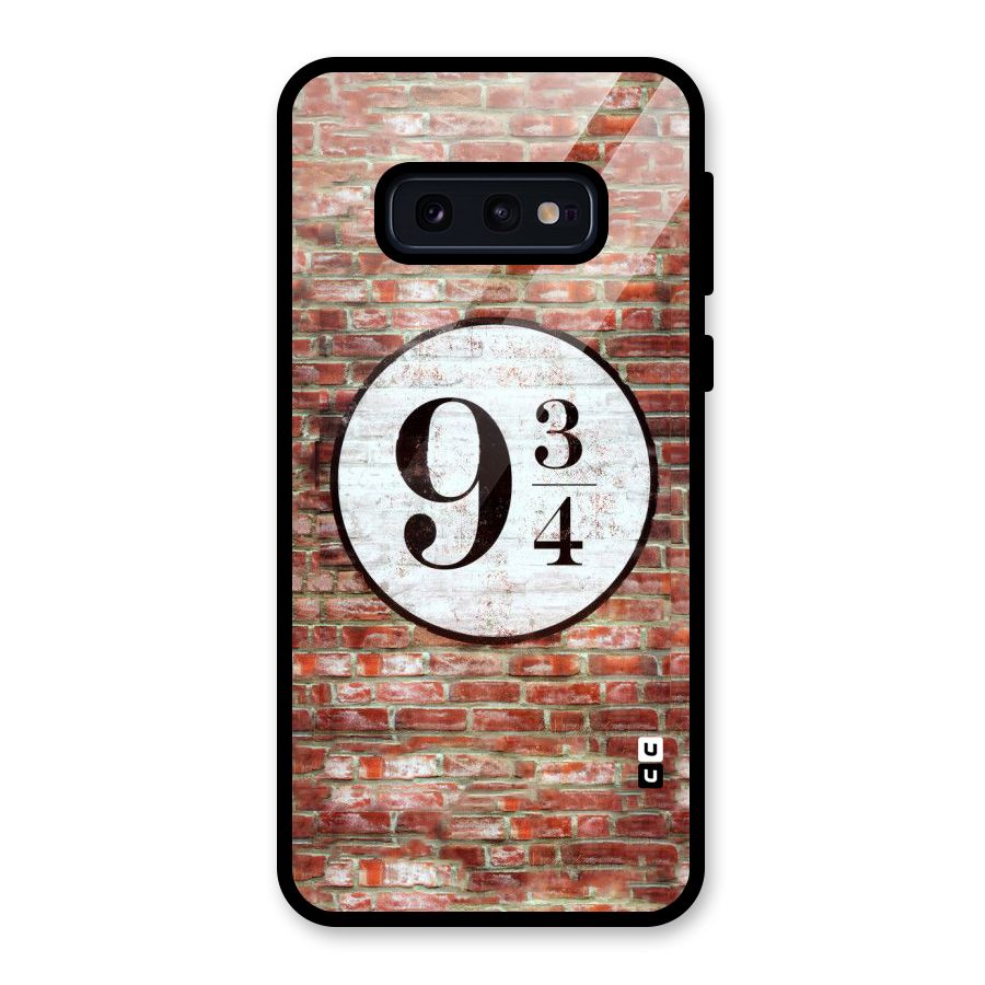 Brick Bang Glass Back Case for Galaxy S10e