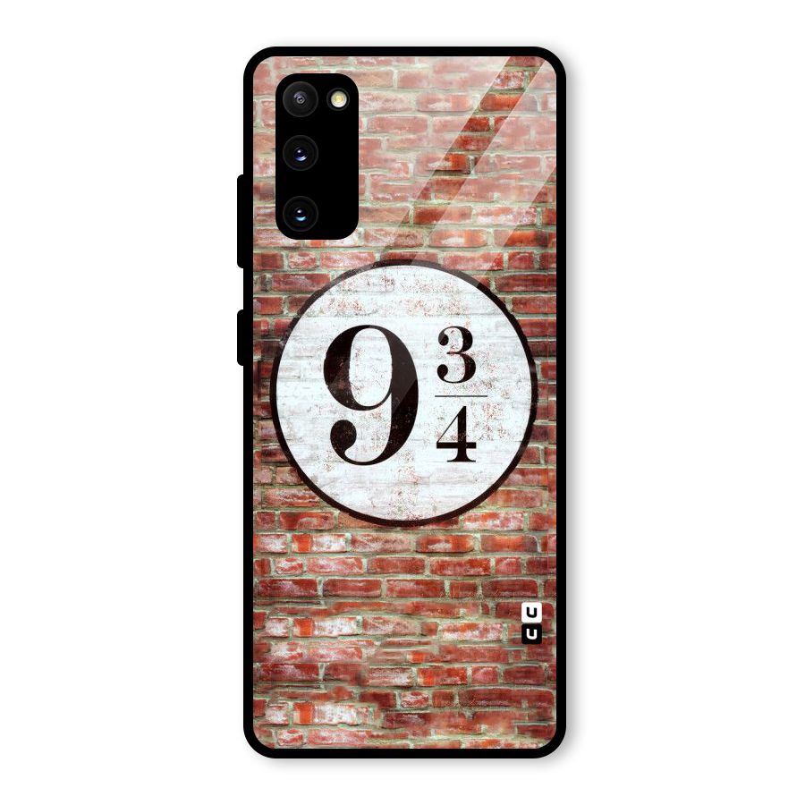 Brick Bang Glass Back Case for Galaxy S20 FE 5G