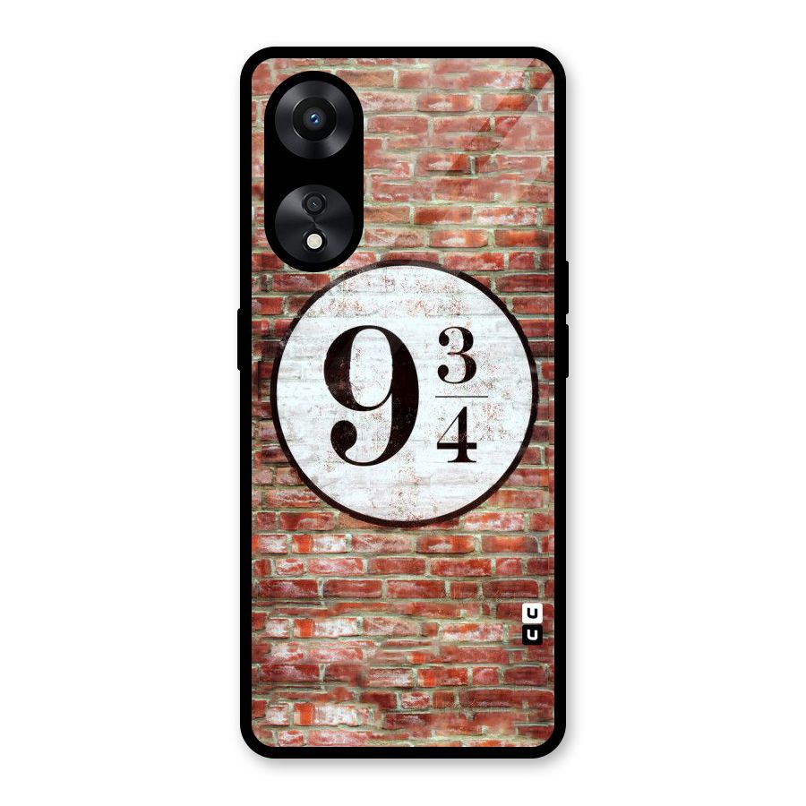Brick Bang Glass Back Case for Oppo A78