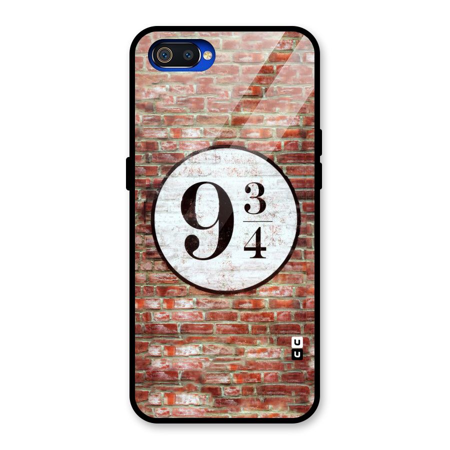 Brick Bang Glass Back Case for Realme C2
