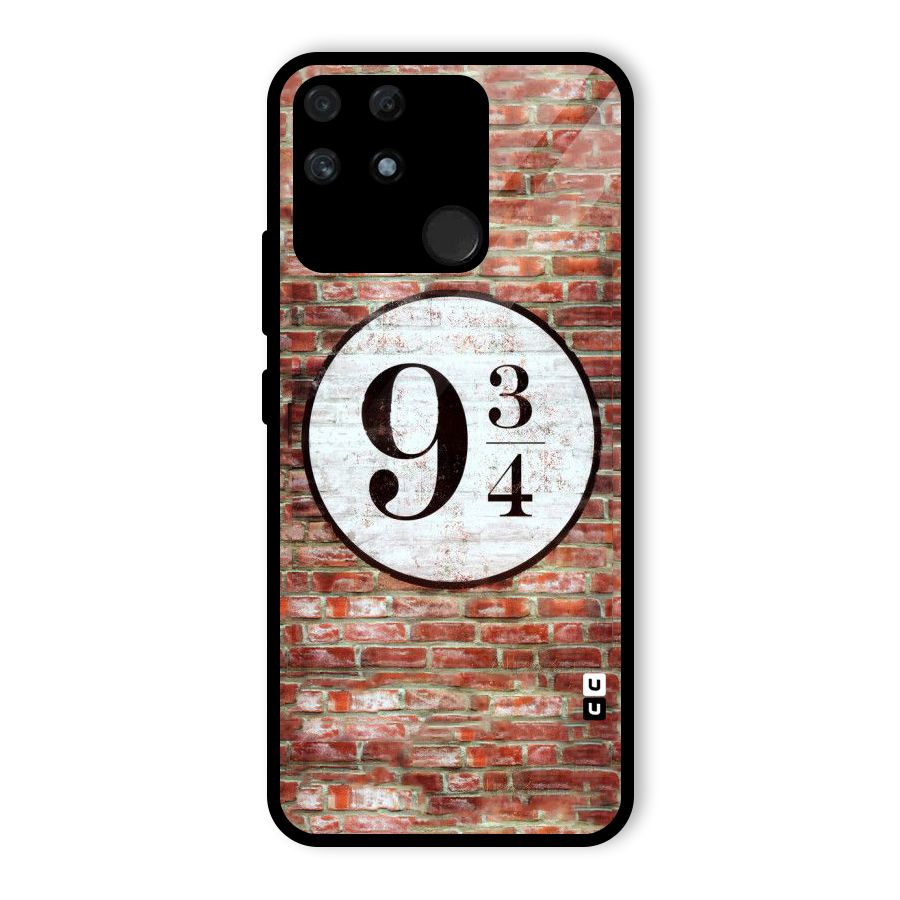 Brick Bang Glass Back Case for Realme Narzo 50A