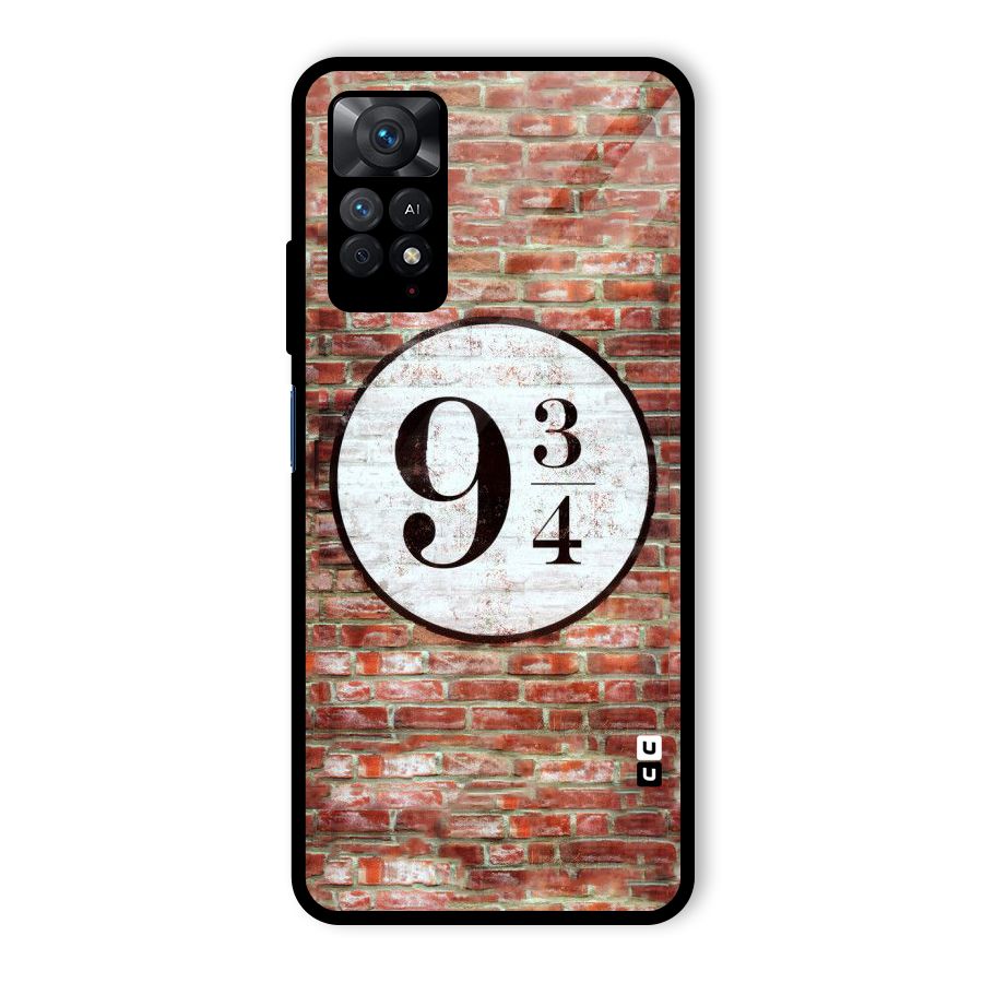 Brick Bang Glass Back Case for Redmi Note 11 Pro