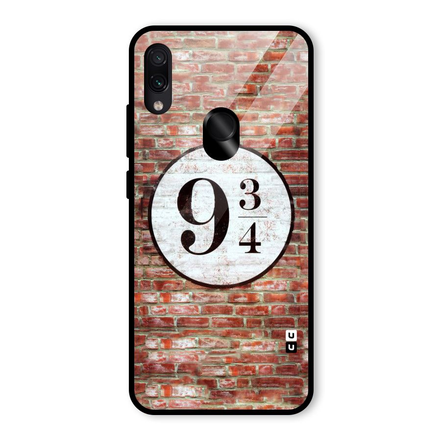 Brick Bang Glass Back Case for Redmi Note 7 Pro