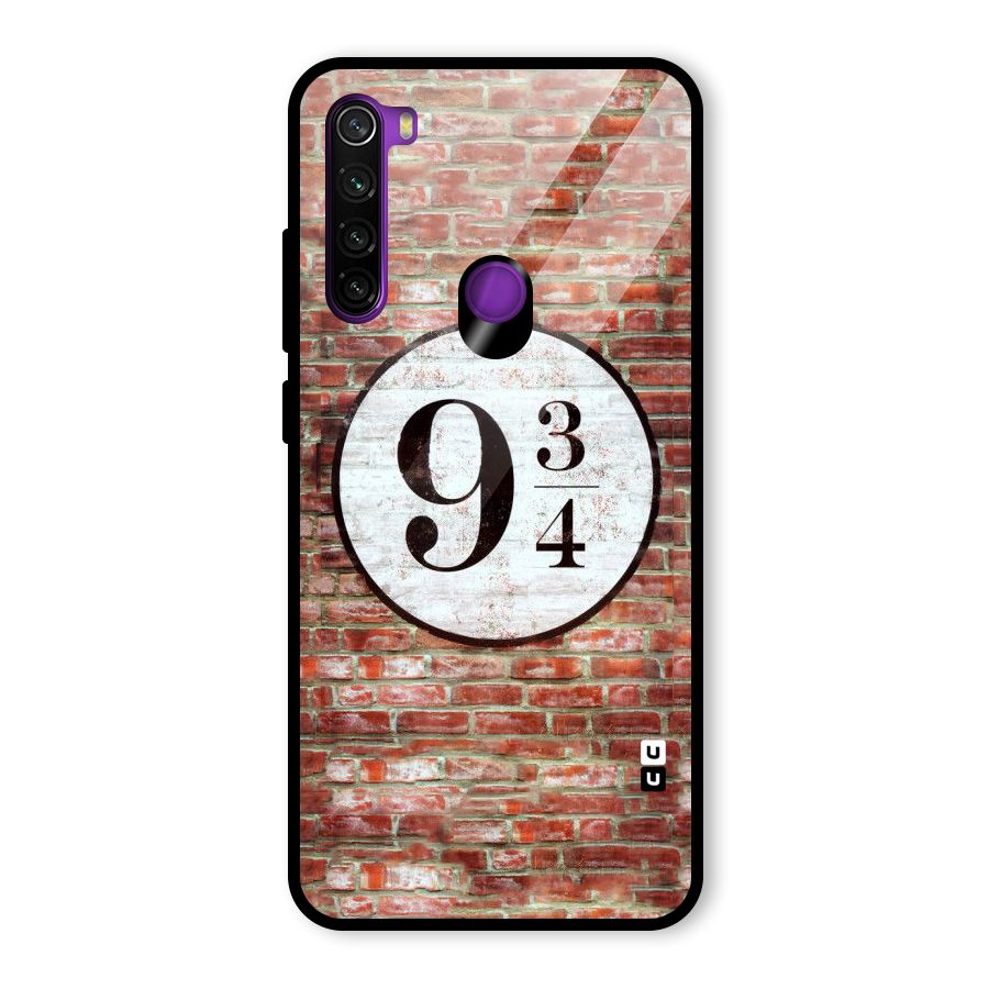 Brick Bang Glass Back Case for Redmi Note 8