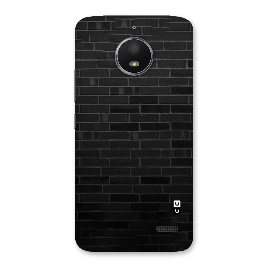 Brick Wall Back Case for Moto E4